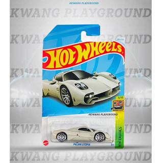 Kwang Playground - Xe mô hình Hot Wheels basic Pagani Utopia (xám) - Case L 2024