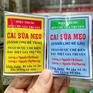 Cai Sữa Mẹo Cho Bé thành phần từ thiên nhiên, chỉ cần bôi không cần uống, không cần tách mẹ, an toàn hiệu quả nhanh