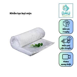 Khăn lọc bể cá siêu mịn (40x30) - Giữ bụi mịn cực kỳ tốt, chặn lại các tạp chất hữu cơ