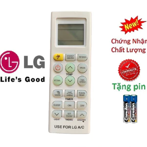 Điều khiển từ xa điều hòa LG (con ong)-kèm pin-tay đầu bấm điều hòa LG con ong