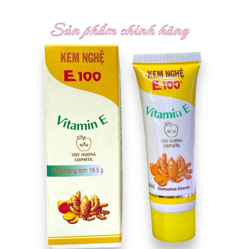 Kem Nghệ E100 Chính Hãng 18,5gram