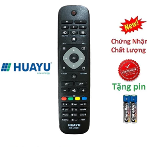 tay điều khiển remote từ xa TV đa năng philip RM-L1125-kèm pin