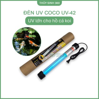 Đèn UV Coco UV42 - Cỡ Lớn Cho Hồ Cá Koi - Diệt Tảo Xanh, Vi Khuẩn Cho Hồ Cá