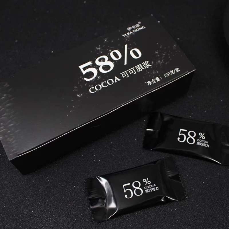 [Sẵn Hàng Mới ] Socola Nguyên Chất Socola Tươi Đen Đắng Nguyên Chất Không Đường 100% 85% 72% 58% 35% 1 Hộp 120gr