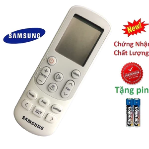 Điều khiển remote từ xa điều hòa samsung Béo - Hàng zin mới-kèm pin