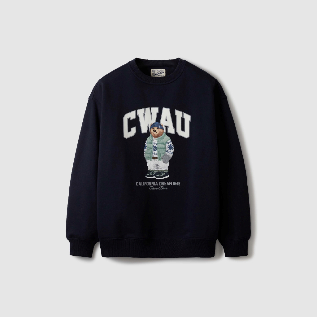 【WHO.A.U】Steve Photo Sweatshirt Steve Sweatshirt - 후아유닷컴
