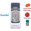 điều khiển remote từ xa điều hòa Funiki nút hồng-kèm pin-tay đầu bấm điều hòa Funiki nút hồng