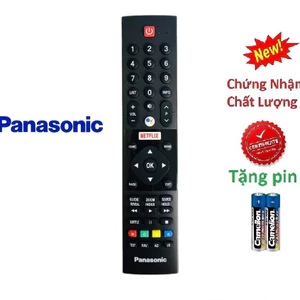 tay điều khiển remote từ xa tivi panasonic giọng nói-kèm pin-tay đầu bấm tivi panasonic giọng nói