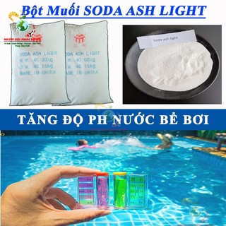Bột soda Na2CO3, tẩy rửa đa năng, chất hỗ trợ tăng PH( tăng kiềm) cho nước, Soda ash ligh