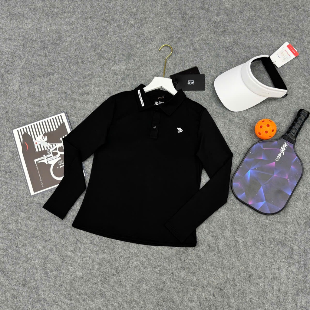 Áo thể thao nữ, Áo dài tay chơi Pickleball, Tennis, Golf, Cầu lông... Hàng Cao Cấp