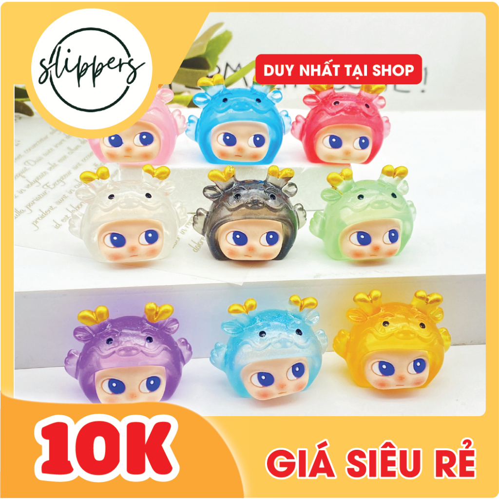 Combo 9 Túi Mù Đồ Chơi Mô Hình Con Rồng, Túi Mù Charm Siêu Đáng Yêu ...