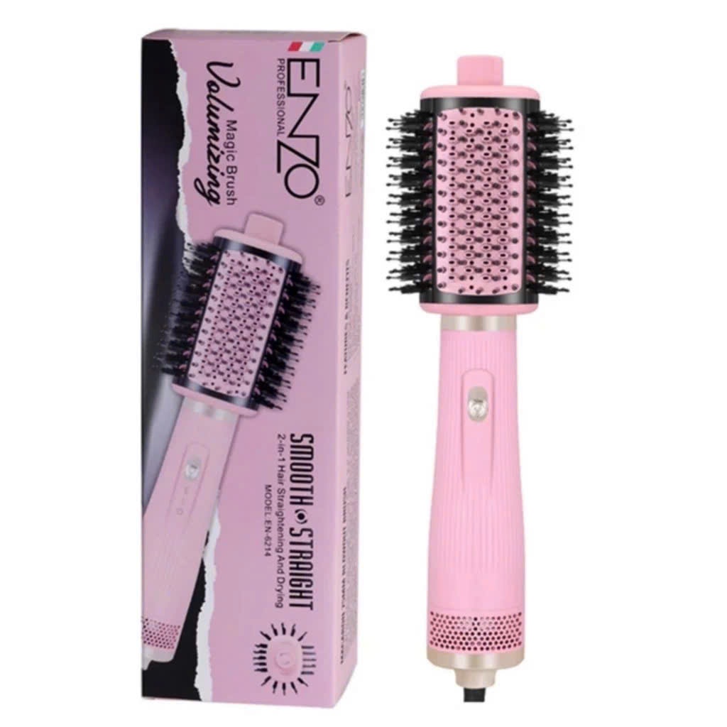 Ảnh Lược điện chải tóc ENZO 6214 thương hiệu italia , lược điện 4IN1 sấy uốn duỗi  BẢO HÀNH 5 NĂM 2