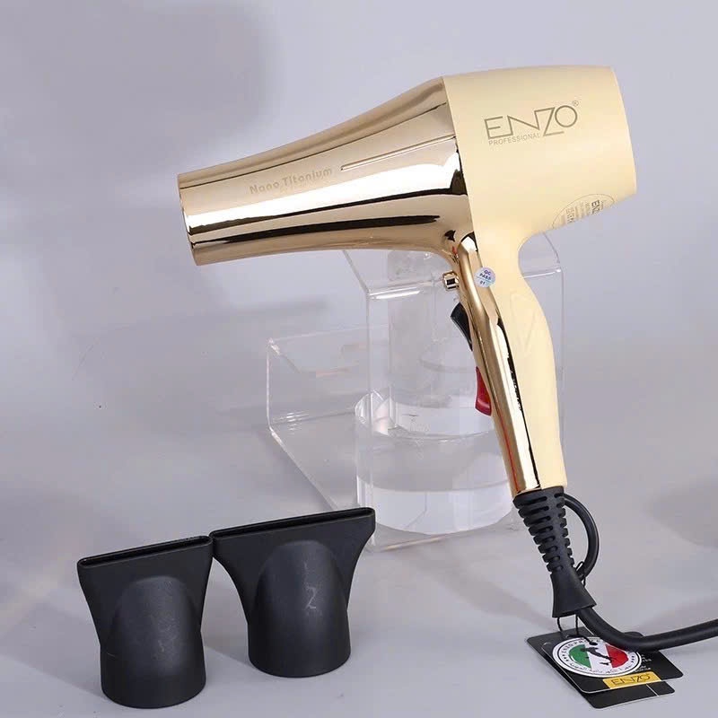 Ảnh Máy sấy tóc ENZO công suất lớn, 2 chiều nóng lạnh, công nghệ ion âm giúp tóc bóng mượt, BH 5 Năm 2