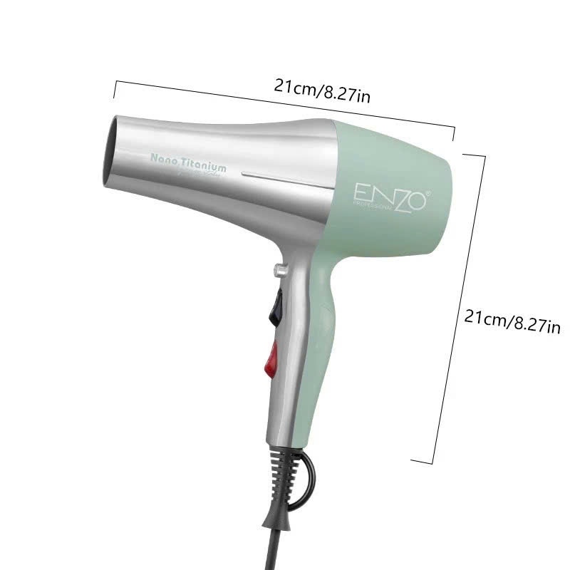 Ảnh Máy sấy tóc ENZO công suất lớn, 2 chiều nóng lạnh, công nghệ ion âm giúp tóc bóng mượt, BH 5 Năm 4