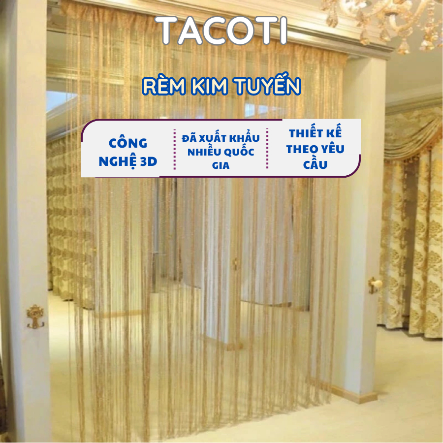Rèm spa, rèm sợi kim tuyến 30*30 decor, lấp lánh, trang trí, bắt mắt ...