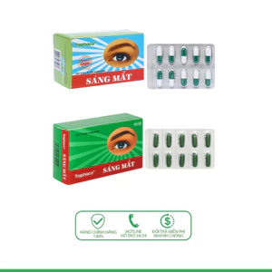 Sáng mắt Traphaco viên uống bổ sung vitamin và dưỡng chất giúp sáng mắt