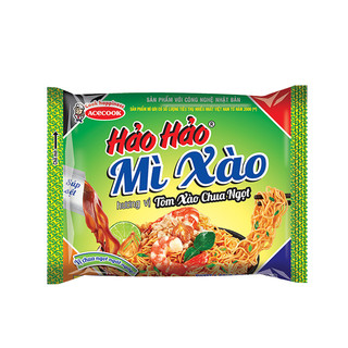 Thùng 30 Gói Mì Xào Vị Tôm Xào Chua Ngọt Hảo Hảo 75g