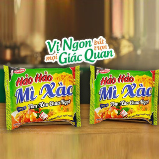 Thùng 30 Gói Mì Xào Vị Tôm Xào Chua Ngọt Hảo Hảo 75g