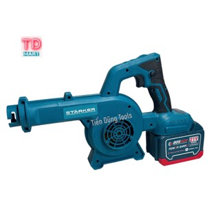 Máy Thổi Bụi Pin STARKER Không Chổi Than / Chân Pin Phổ Thông / Điều Chỉnh 6 Tốc Độ