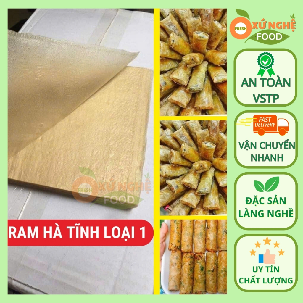 Bánh Ram Hà Tĩnh. Bánh Cuốn Nem. Nem Rán. Đặc biệt giòn ngon, hàng loại ...