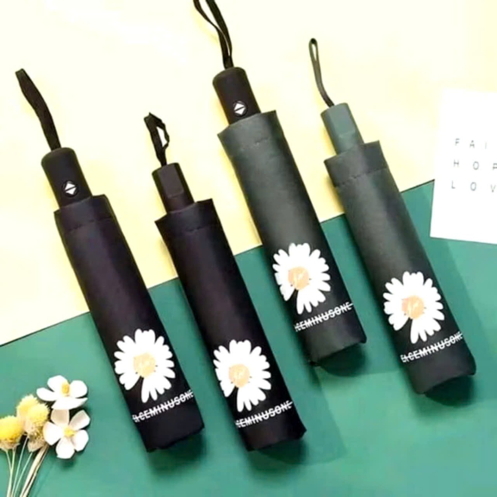 Ô HOA CÚC 3 LỚP,  Ô Dù Hoa Cúc 3 Lớp Chống Tia UV - Ô HOA CÚC GẤP GỌN-MA09OHOACUC39