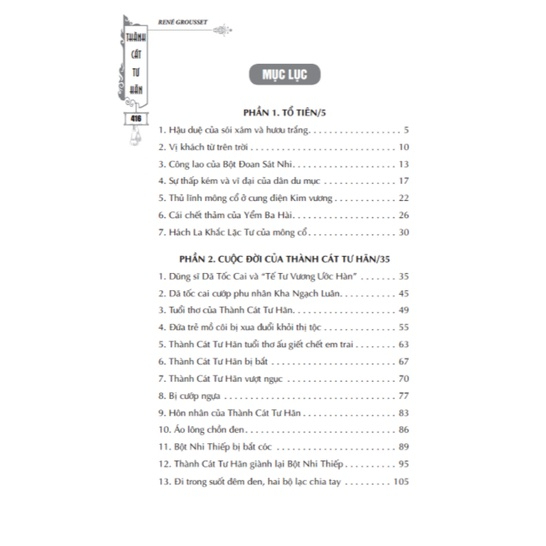 Sách - Thành Cát Tư Hãn - bìa cứng