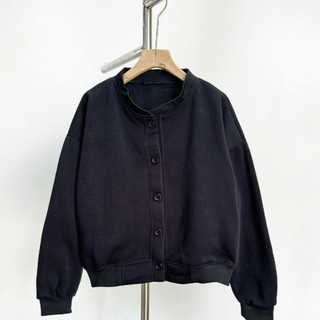 Áo Khoác Bigsize Nữ Dáng Áo Bomber Croptop Ngắn Cài Cúc Thời Trang Thu Đông Trẻ Trung KHOAC12