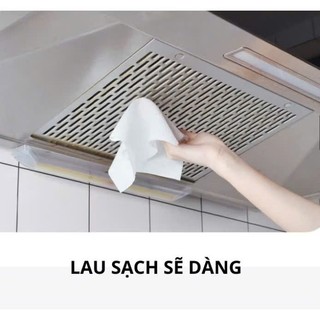 Bịch 80 tờ giấy lau bếp, tẩy vết dầu mỡ diệt khuẩn siêu sạch đa năng,  KHĂN ƯỚT LAU BẾP TRẮNG - KHANLAUBEP1