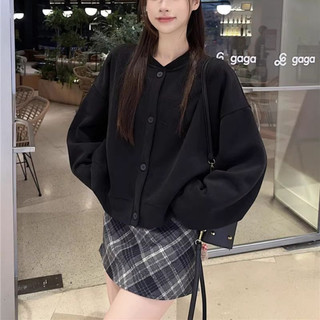Áo Khoác Bigsize Nữ Dáng Áo Bomber Cổ Tròn Vải Nỉ Bông Thời Trang Thu Đông Cho Chubby KHOAC12
