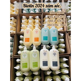 Bộ Gội Xả Biotin Collagen Voudioty Có 4 Màu - Mẫu 2024 - 1000ml - 500ml