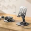 Giá đỡ điện thoại bằng kim loại xoay - KỆ GIÁ ĐỠ ĐIỆN THOẠI XOAY 380 ĐỘ GIÁ INOX - GIA DO DIEN THOAI