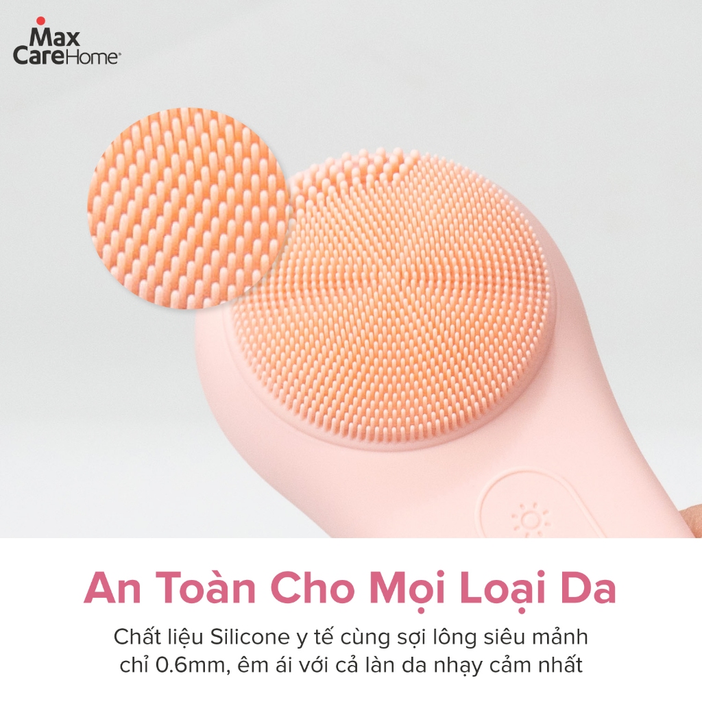 Ảnh Máy rửa mặt massage tích hợp đẩy tinh chất liệu pháp nhiệt và ánh sáng Multi-Task Maxcare ULTRA V1 4
