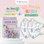 Khẩu trang trẻ em 6D An Tâm Kids dành cho bé 2 đến 8 tuổi hàng chính hãng công ty