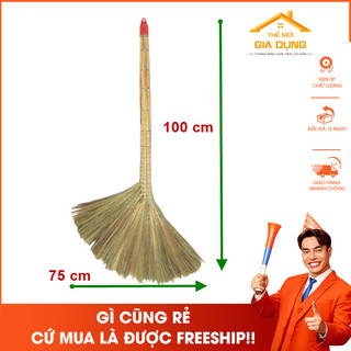 Chổi chít, chổi đót quét nhà loại đẹp giá rẻ