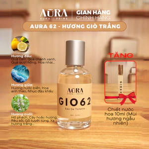 Nước hoa nam Aura Prime GIO62 - Phong cách thanh lịch, tươi mát, nam tính