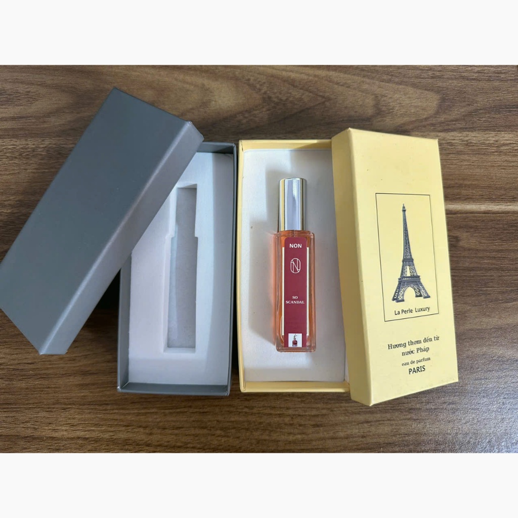 Hộp đựng chai chiết nước hoa - Hộp cứng, nắp nam châm làm quà tặng