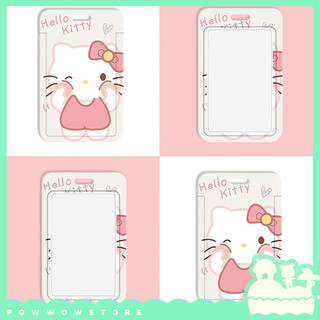 [Sẵn VN] Bao Đựng Thẻ Nhân Viên Dọc Nhựa ABS Phong Cách Nhân Vật Hoạt Hình Sanrio Hello HK Cute