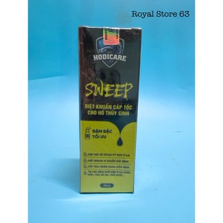 Sweep Diệt Khuẩn Cấp Tốc Cho Bể Cá Cảnh Hodicare Chai 50ml