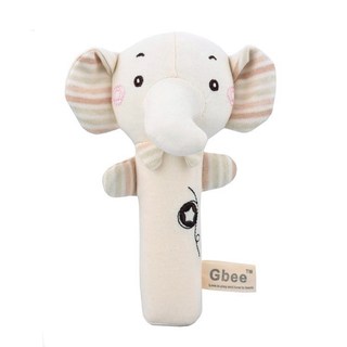 Đồ chơi lục lạc thú nhồi bông [chính hãng], lục lạc cầm tay cao cấp giúp bé phát triển giác quan