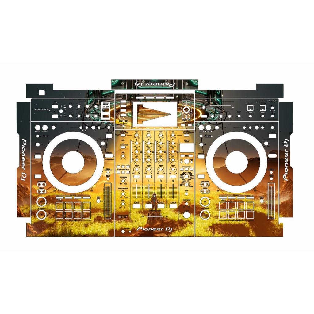 [ Hỏa Tốc ] Skin Dán Bàn DJ (UFO 1) ( XDJ RR / RX / RX2 / RX3 / XZ ...