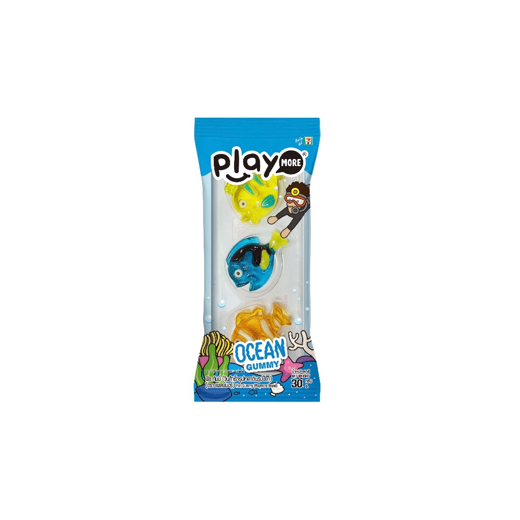 Ảnh Kẹo dẻo Đại Dương Playmore 30g 1