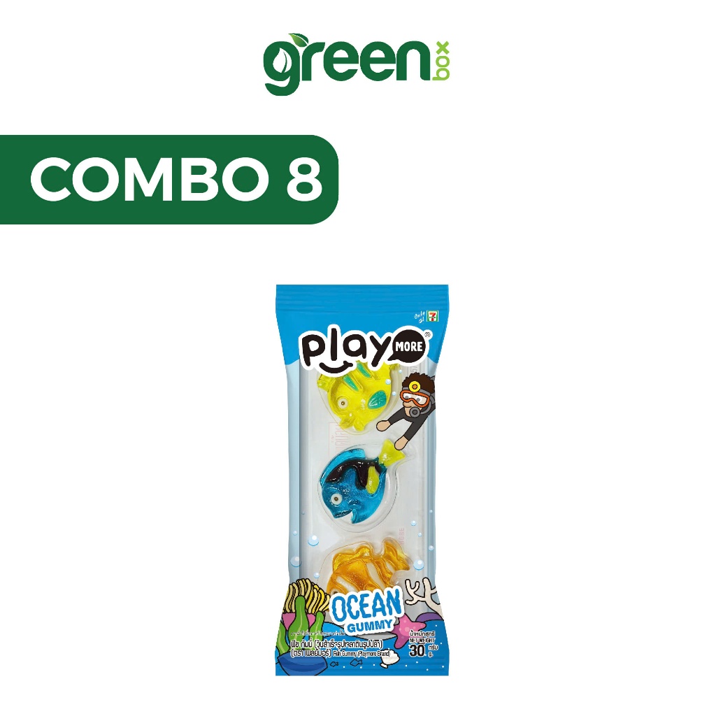 Ảnh Kẹo dẻo Đại Dương Playmore 30g 2