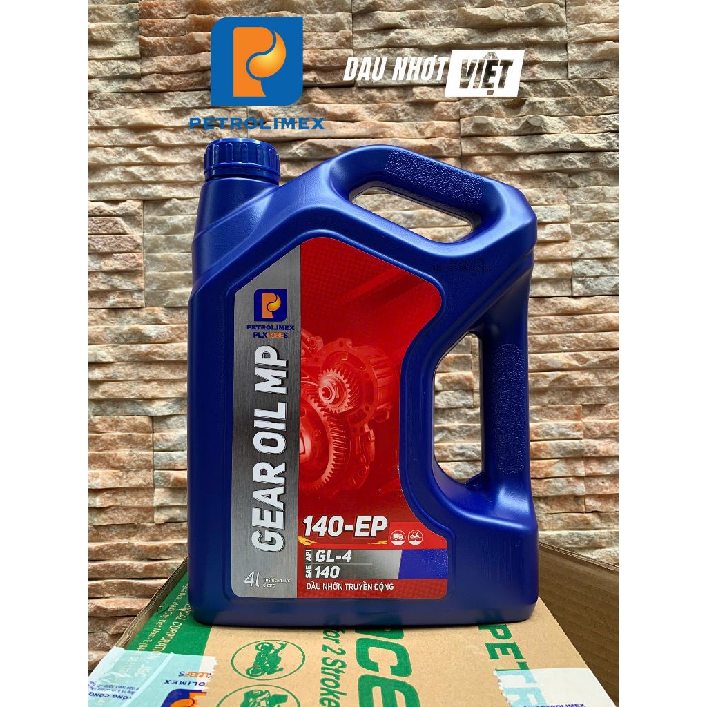 Dầu hộp số, nhớt láp oto PLC Gear oil MP 140 EP 4L. date mới cuối năm ...