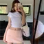 Chân Váy Ngắn, Chân Váy Lụa Cạp Trễ Ôm Body Tôn Dáng Form Dày Dặn Phù Hợp Đi Biển Dã Ngoại CV012