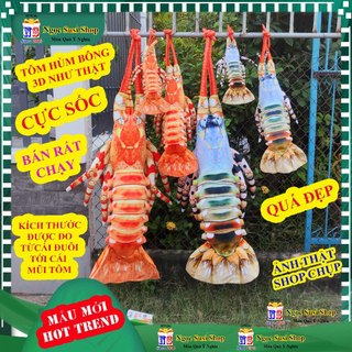 THÚ BÔNG CON TÔM ALASKA TÔM HÙM BÔNG 3D SIÊU TO NHƯ THẬT - GẤU BÔNG TÔM HÙM DOLL TOYS HÀNG ĐỘC