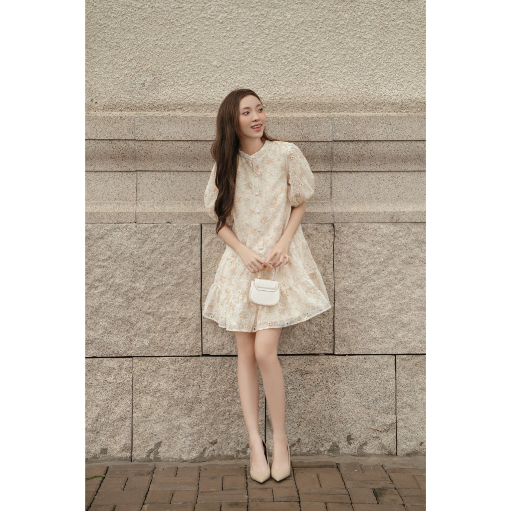 Ảnh OLV - Đầm hoa suông babydoll Bellona Fleur Dress 2