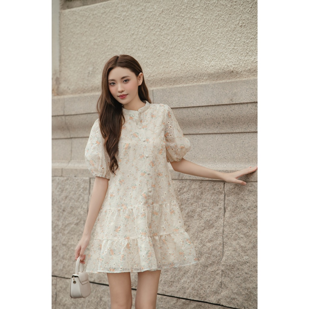 Ảnh OLV - Đầm hoa suông babydoll Bellona Fleur Dress 1