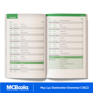 Sách - Destination C1&C2 Grammar and Vocabulary (Kèm Đáp Án) Tặng Audio và bài tập thực hành MCBooks