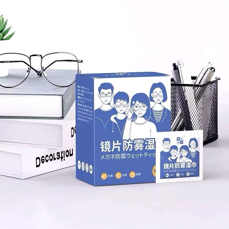 HỘP KHĂN LAU KÍNH - Hộp 100 Khăn Lau Nano Chống Bám Hơi Nước- Lau Sạch Bụi Bản- Khử Khuẩn- Chống Nhờn: KHAN LAU KINH 01