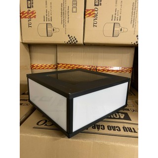 Đèn Trụ Cổng Vuông Năng Lượng Mặt Trời Kích Thước 20cm 25cm 30cm 40cm | Đèn Sân Vườn NLMT Chống Nước BH 1 Năm